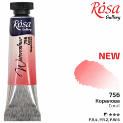 Akvarelové barvy Rosa 10 ml 756 coral